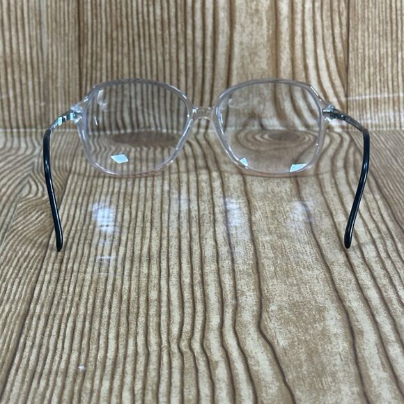 Mirari for Luxottica 3003 8023 Clear Round Eyeglass‎ FRAMES ONLY Made in Italy main image 6